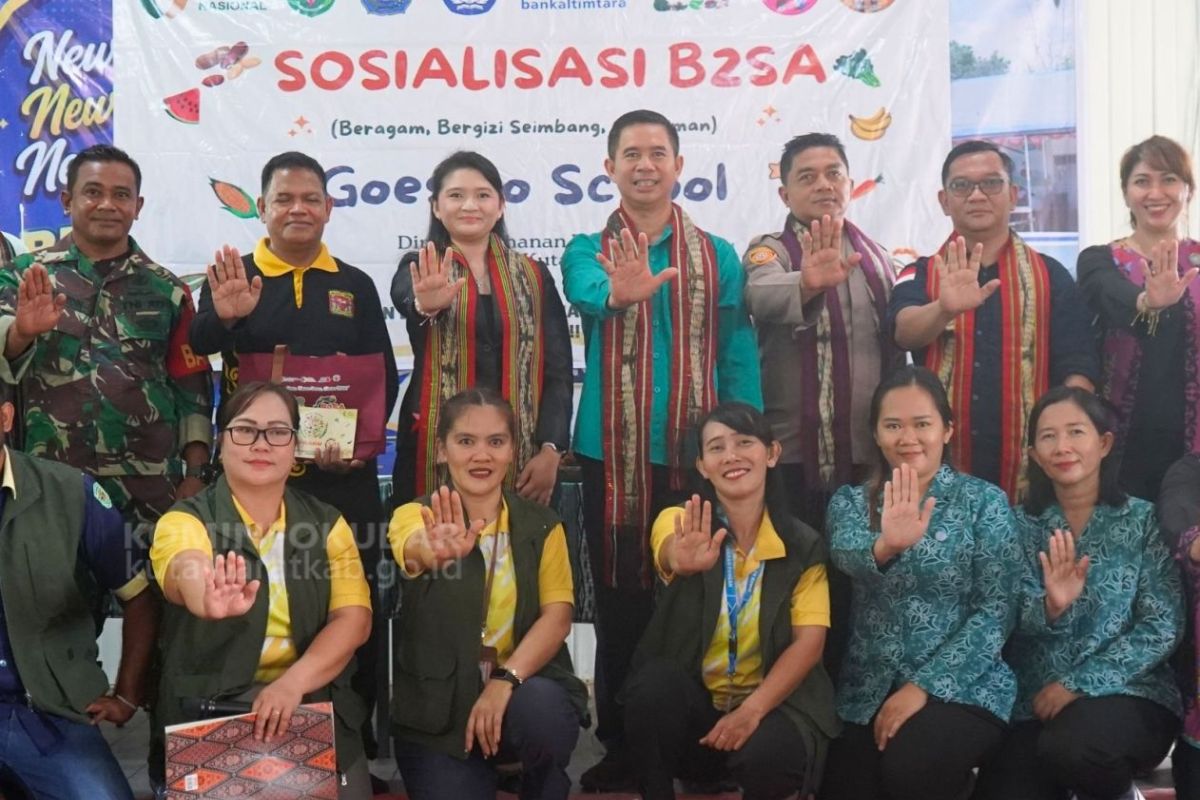 Pemkab Kutai Barat Gencar Kampanye Makanan B2SA ke Sekolah demi Cegah Gaya Hidup Instan Generasi Muda