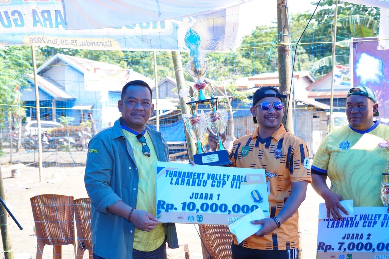 Bupati Luwu Janjikan Lapangan Voli Permanen di Desa Murante, Larandu Cup 2026 Resmi Ditutup