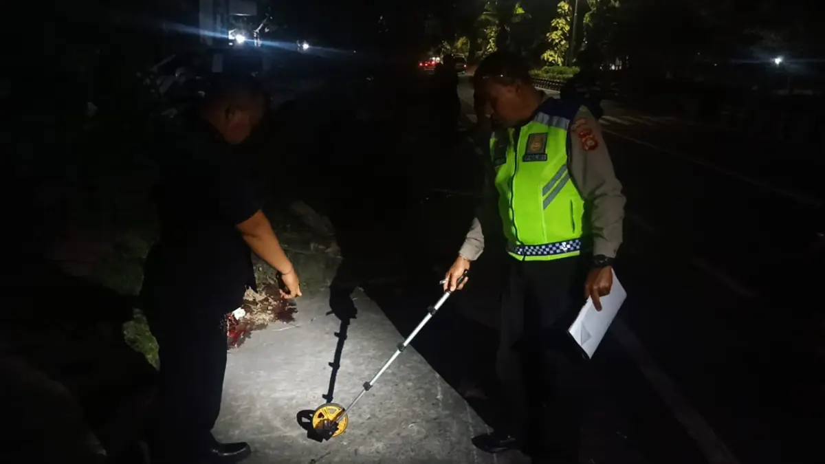 Kecelakaan Maut di Denpasar, Pengendara Motor Asal Bogor Tewas Usai Hantam Beton Taman Bunga
