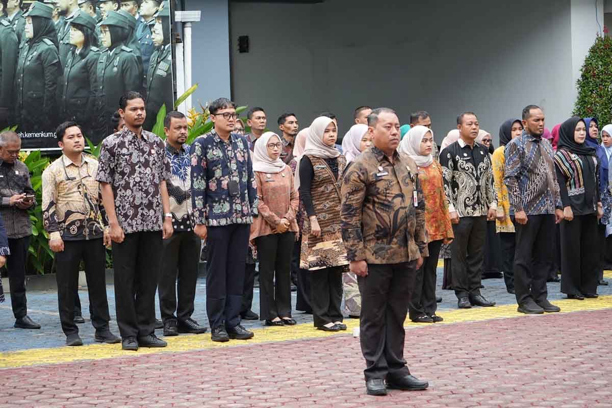 Ancaman Fatherless Country dan Candu Gawai Disorot Kemenkum Aceh di Puncak Harganas 2026