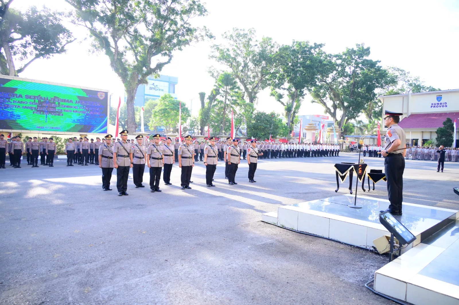 Kapolda Jambi Irjen Krisno Siregar Pimpin Sertijab Enam Pejabat Utama, Kombes Subandi Jabat Irwasda Baru