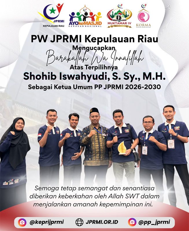 6 Delegasi Kepri Ikuti Muktamar JPRMI Nasional di Bekasi, Sohib Iswahyudi Terpilih Jadi Ketua Umum