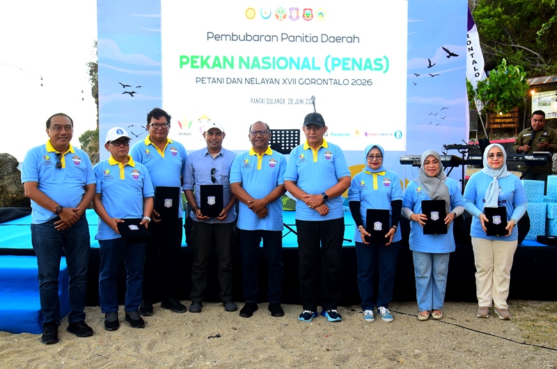 Gubernur Gorontalo Gusnar Ismail Minta Semangat Sukses PENAS Petani Nelayan XVII Jadi Motor Pembangunan Daerah