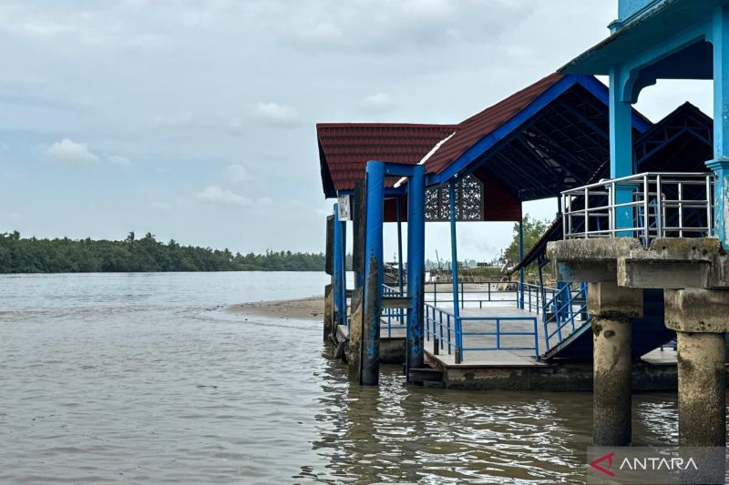 Sedimentasi Dangkalkan Dermaga Kedatangan Pelabuhan Kayan II Bulungan, Penyedotan Pasir Mulai Kamis