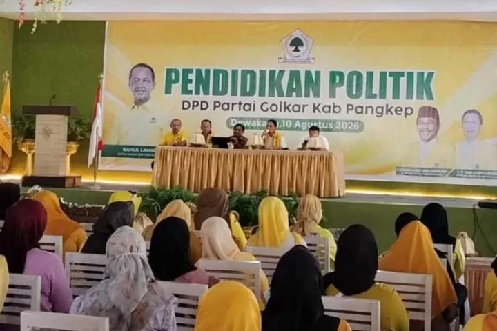 Konsolidasi ke Pangkep, Golkar Sulsel Tekankan Soliditas Kader hingga Akar Rumput Jelang Pilkada Serentak