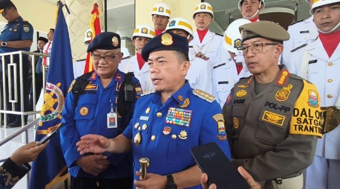 Gubernur Jambi Al Haris Pimpin Upacara HUT Damkar ke-107, Satpol PP ke-76, dan Satlinmas ke-64: Kontribusi Besar untuk Daerah