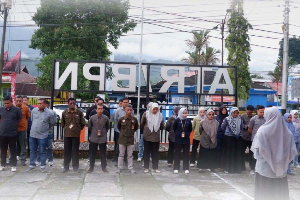 Apel Pagi di Kantor Pertanahan Pasaman Tekankan Disiplin dan Integritas, Pelayanan Prima Jadi Target Utama