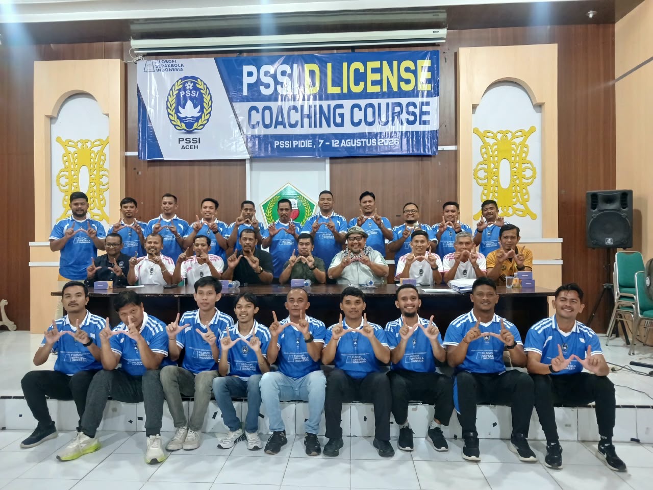 24 Calon Pelatih Muda Aceh Ikuti Kursus Lisensi D PSSI di Pidie, Digembleng Instruktur Pusat Zainal Zapelo