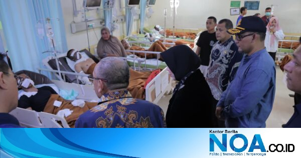 Wali Kota Banda Aceh Illiza Jenguk 15 Korban Luka Bakar Letupan KMP Aceh Hebat 2, Minta SOP Diperiksa Ulang