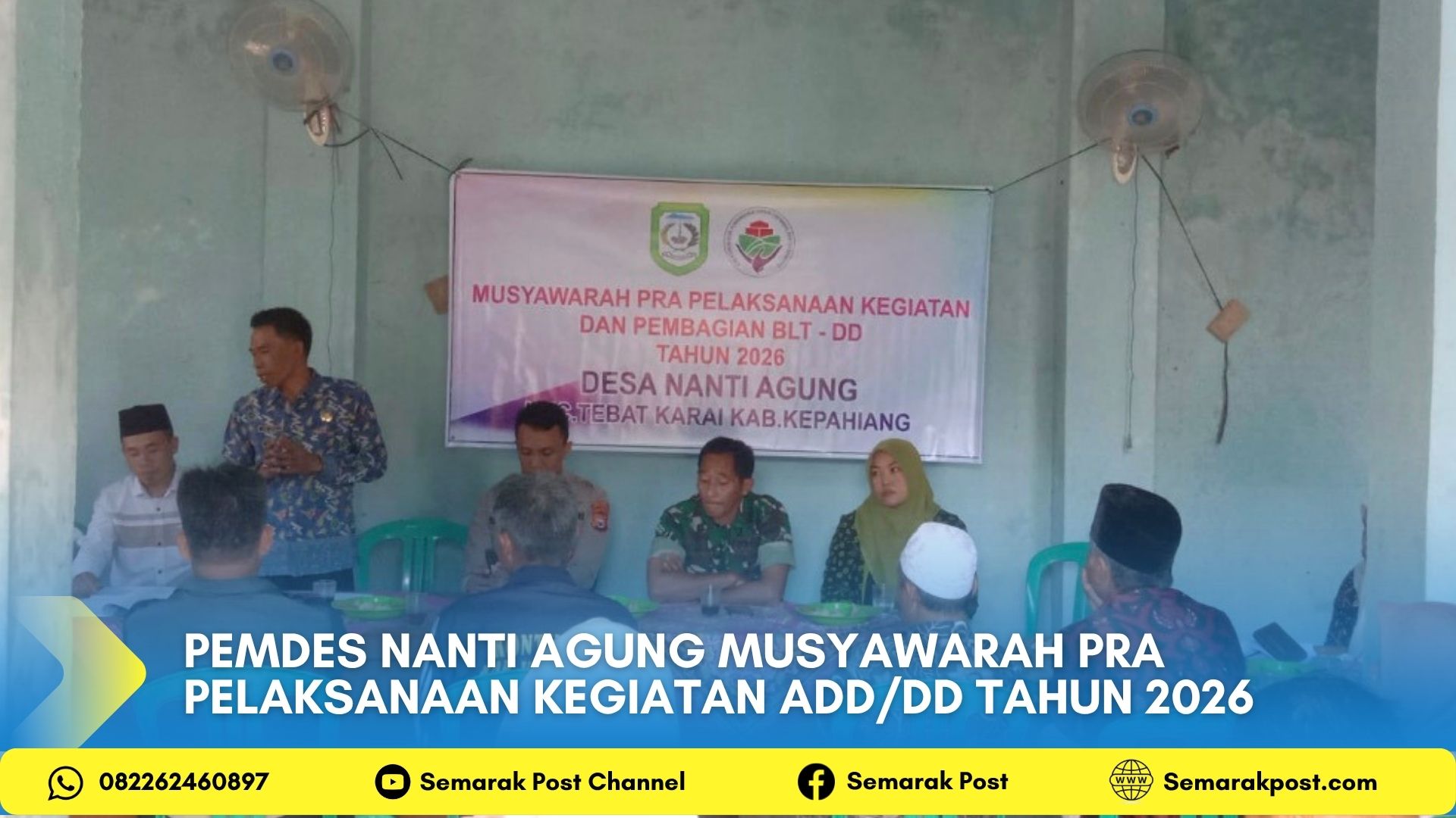 Pemdes Nanti Agung Musyawarahkan Dua Proyek Infrastruktur 2026 di Tengah Pemotongan Anggaran Daerah