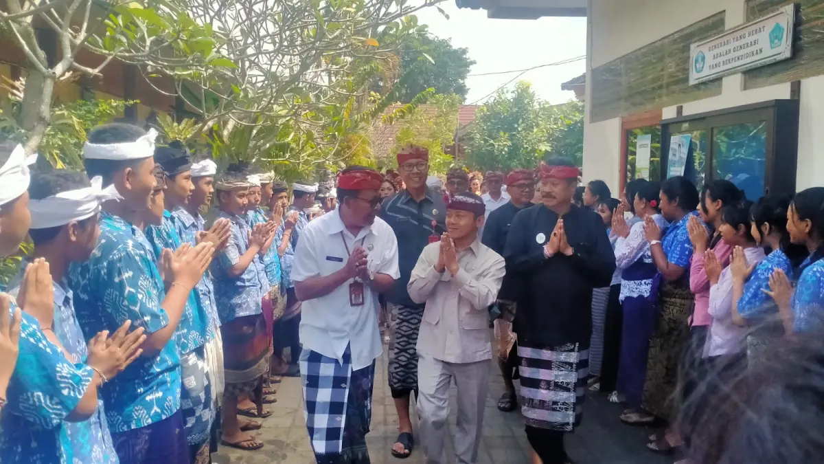 Wakil Menteri Pendidikan Dasar dan Menengah Kunjungi Tabanan, Tinjau Fasilitas Sekolah dan Resmikan Ruang Baru