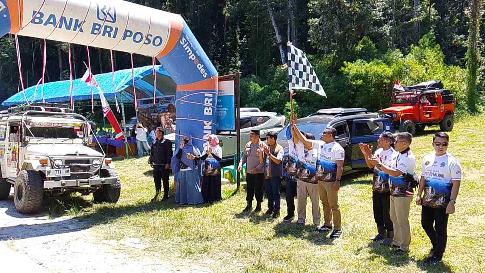 Bhayangkara Poso Overland 2026 Resmi Dibuka di Telaga Tambing, 130 Peserta Jelajahi Jejak Megalith hingga Danau Poso
