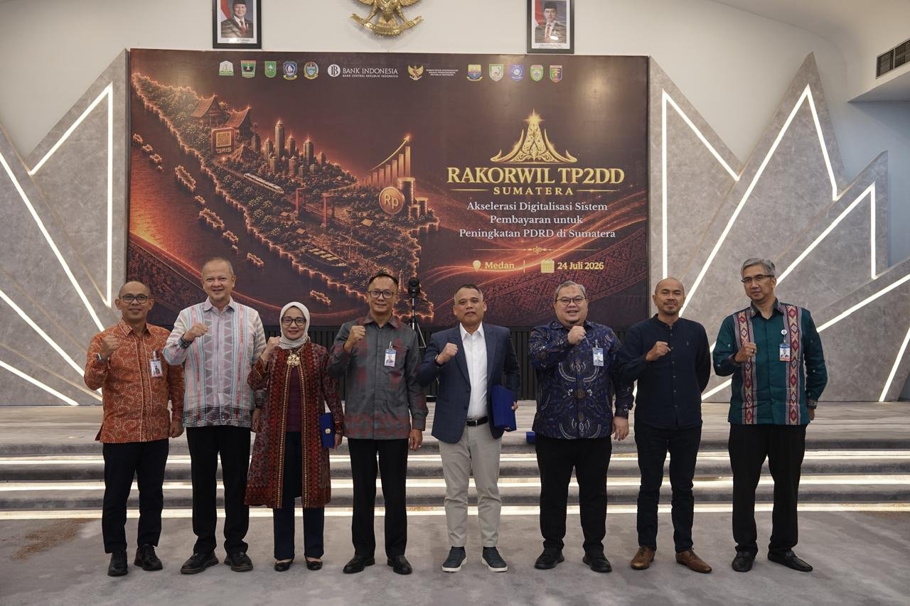 BI Sumut dan Kemenko Perekonomian Dorong Digitalisasi Pajak Daerah, Sumsel Masih Terdepan di Wilayah Sumatera