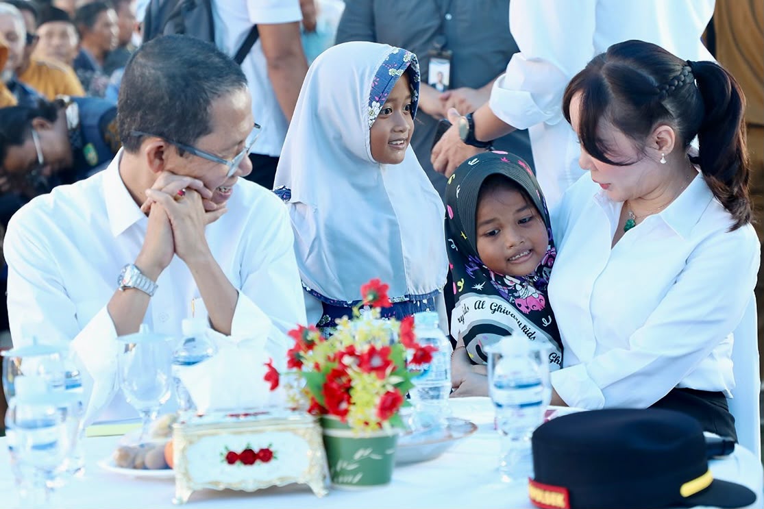 Wali Kota Batam Amsakar Janjikan Prioritas Kerja untuk Pemuda Galang dan Bangun SMK di Rempang Eco-City