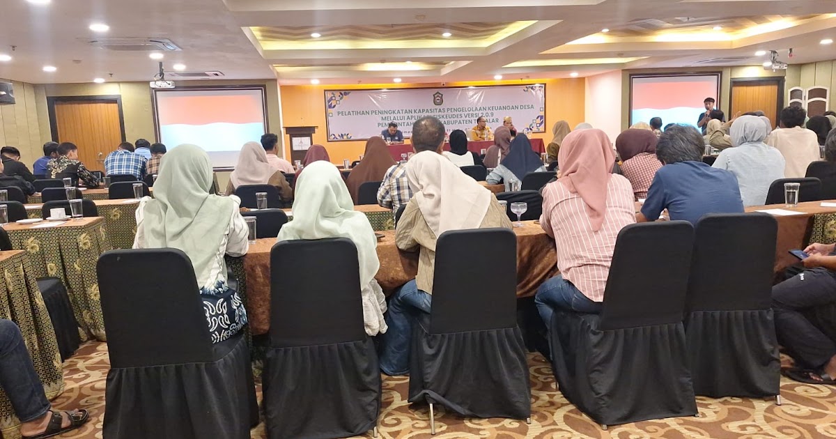 Pelatihan Aplikasi Siskeudes 2.0.9 untuk Perangkat Desa Takalar Digelar di Hotel Almadera Makassar Selama Tiga Hari