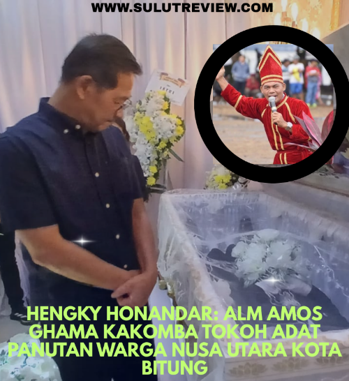 Wali Kota Bitung Hengky Honandar Melayat Tokoh Adat Nusa Utara Amos Ghama Kakomba, Sosok Panutan yang Aktif Pimpin Pesta Adat Tulude