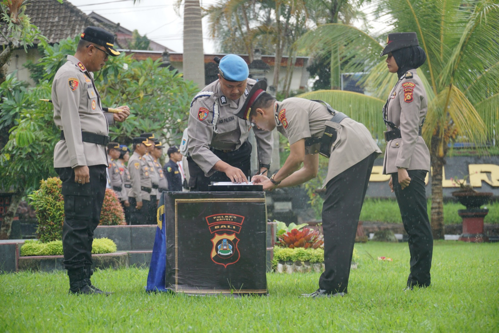 Polres Bangli Resmi Ganti Kasat Lantas, Kapolres Minta Personel Tingkatkan Pelayanan Prima ke Masyarakat
