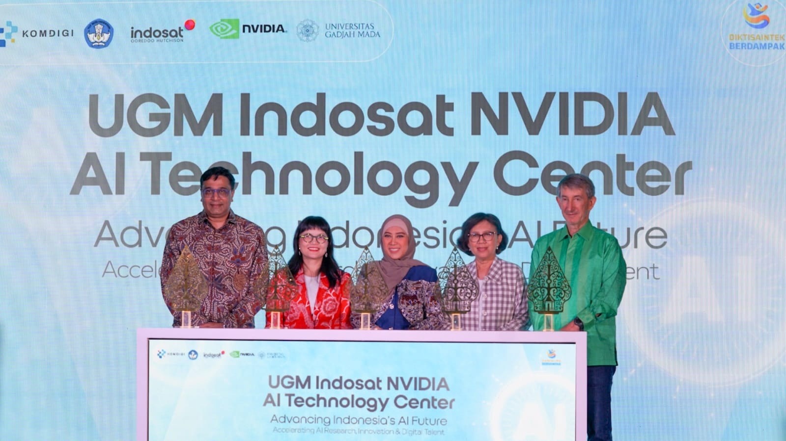 Kemkomdigi, Indosat, NVIDIA, dan UGM Resmi Luncurkan Pusat Riset AI Pertama di Kampus Indonesia, Ini Fokus Awalnya