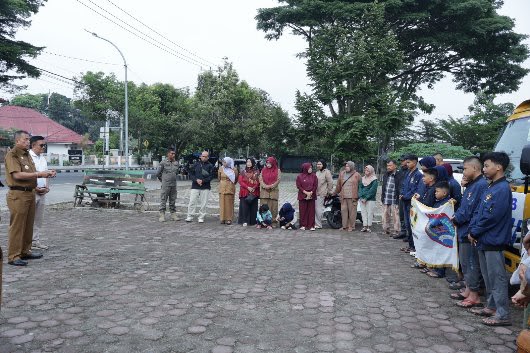 Wakil Wali Kota Payakumbuh Lepas 25 Atlet Shorinji Kempo untuk Kejurnaswil di Sawahlunto