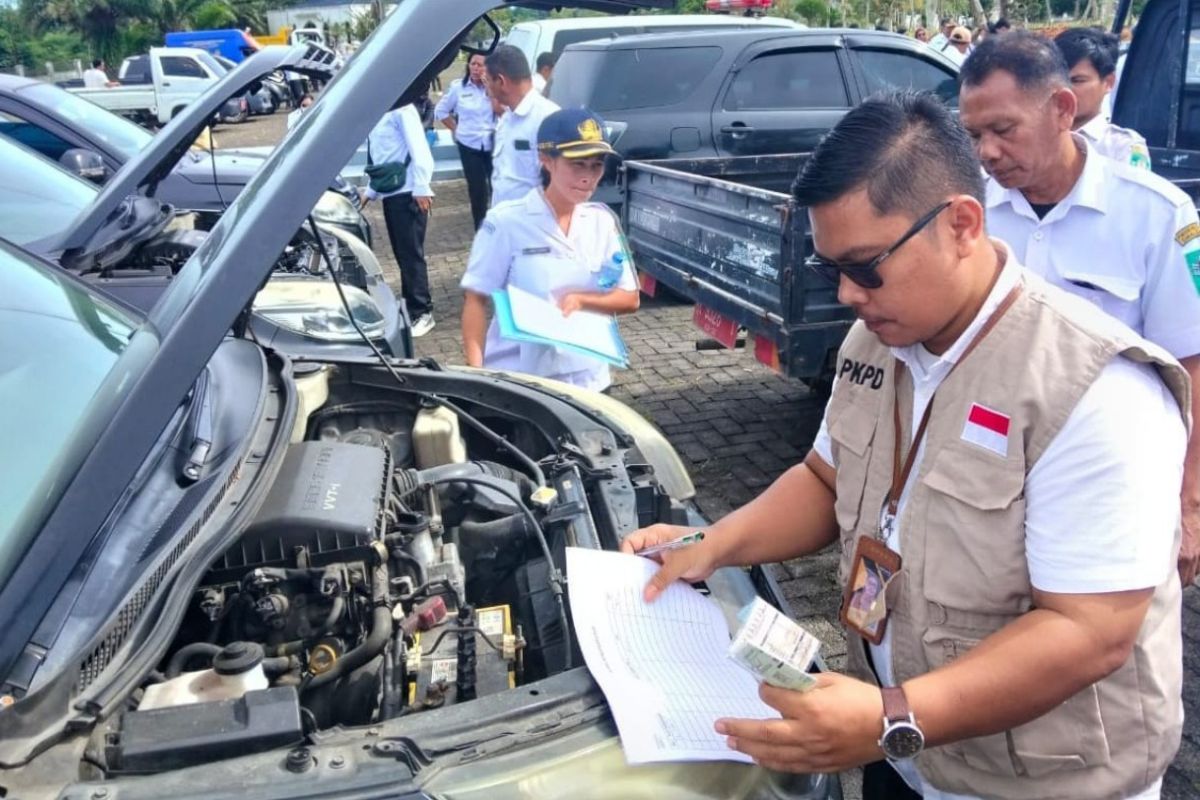 Pemkab Simalungun Apel Kendaraan Dinas dan Beri Tenggat 2 Pekan Lunasi Pajak, Aset Daerah Ditertibkan