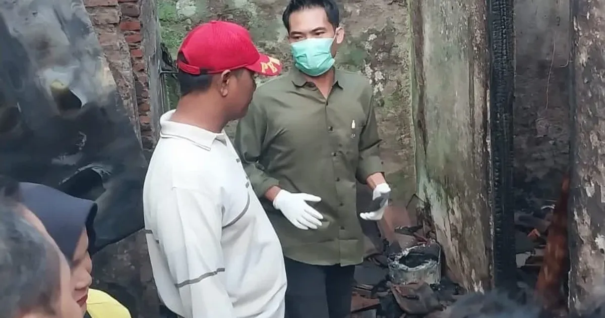 Kebakaran Rumah di Pekauman Kulon Tegal Tewaskan Wawan (39), Diduga Korsleting Listrik