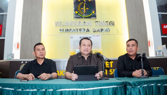 Kejati Sumbar Periksa Jajaran Direksi Bank Nagari, Dugaan Korupsi KUR Rugikan Negara Rp13,9 Miliar