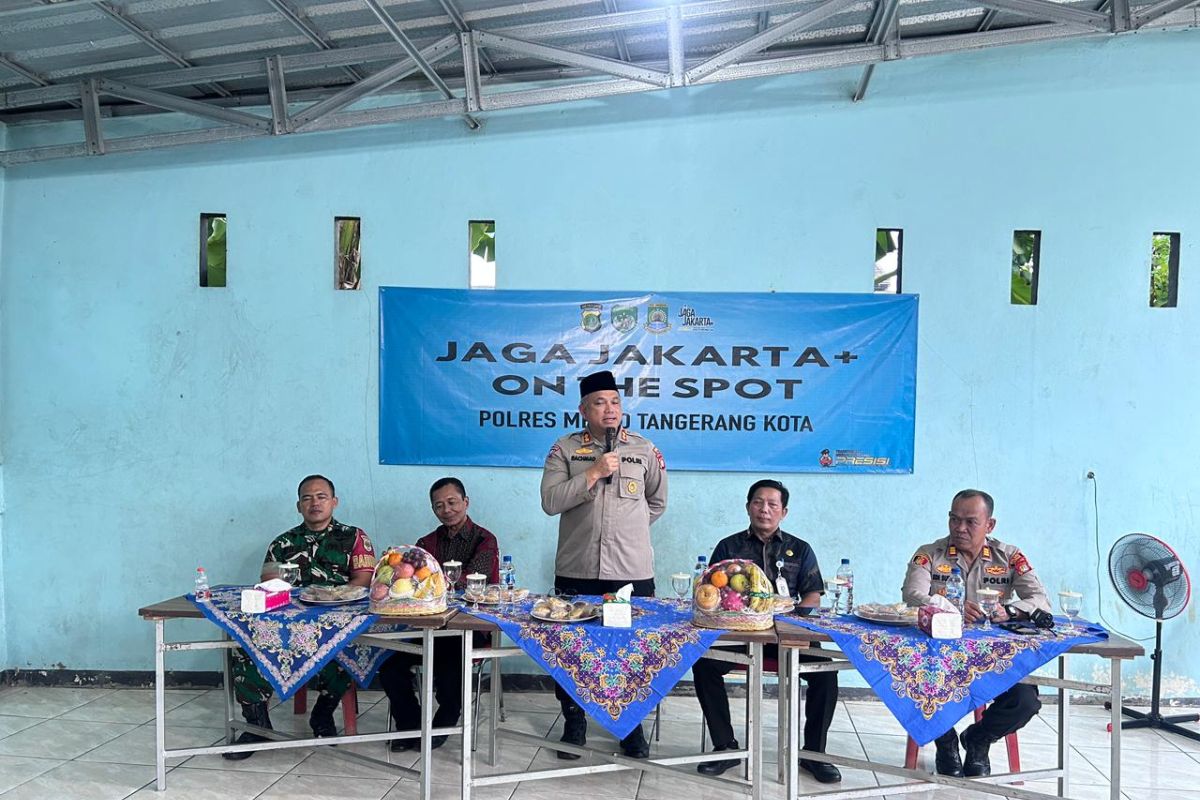 Polres Metro Tangerang Kota Imbau Warga Pakai Kunci Ganda dan GPS Antisipasi Curanmor, Laporkan Segera ke 110