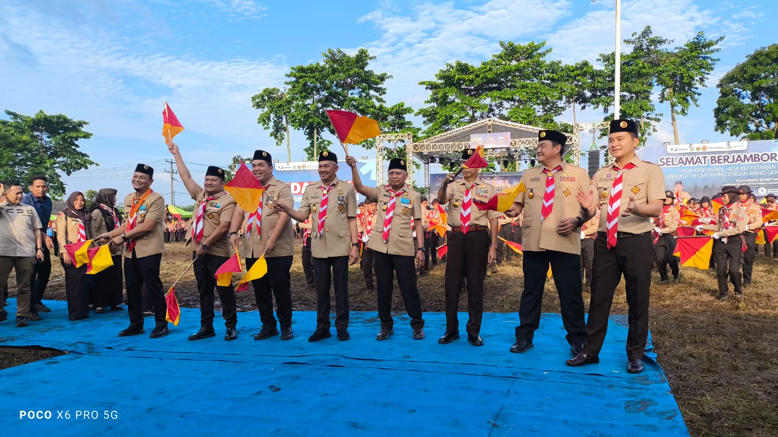 Peserta Jambore Daerah Asahan di Deliserdang Dapat Pelatihan Tanggap Darurat Bencana, dari Water Rescue hingga Simulasi Evakuasi