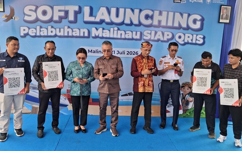 Bank Indonesia Kaltara Resmikan Pelabuhan Malinau Siap QRIS, 64 Persen Retribusi Kini Non-Tunai