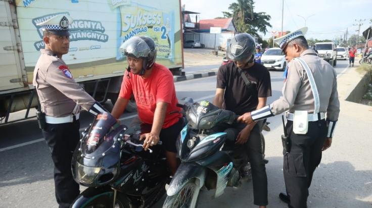Polresta Kendari Sasar 5 Pelanggaran Lalu Lintas di Operasi Patuh Anoa 2026, Pelat Nomor Jadi Prioritas