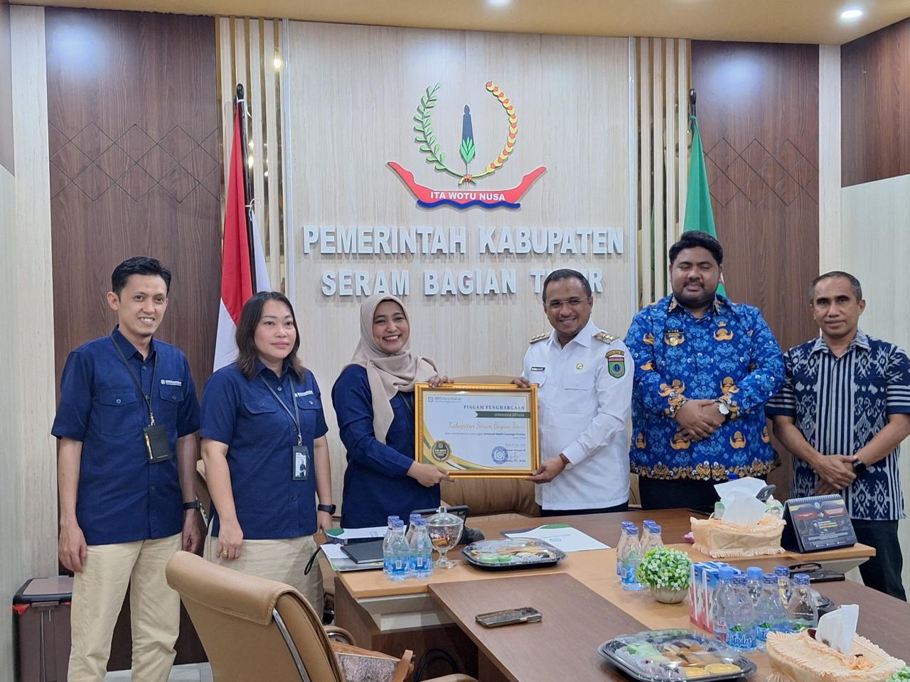 Pemkab Seram Bagian Timur Raih Status UHC Prioritas, 133.465 Warga Langsung Aktif BPJS Kesehatan Tanpa Masa Tunggu