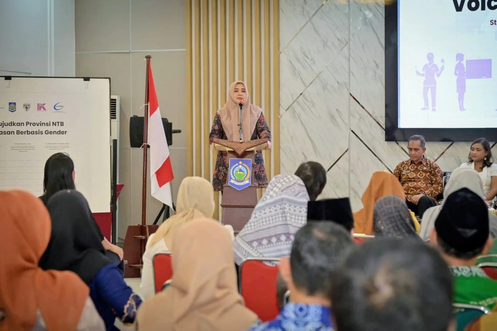 Wagub NTB Indah Dhamayanti Putri Dorong Kolaborasi Lintas Sektor Hentikan Kekerasan Berbasis Gender di Mataram