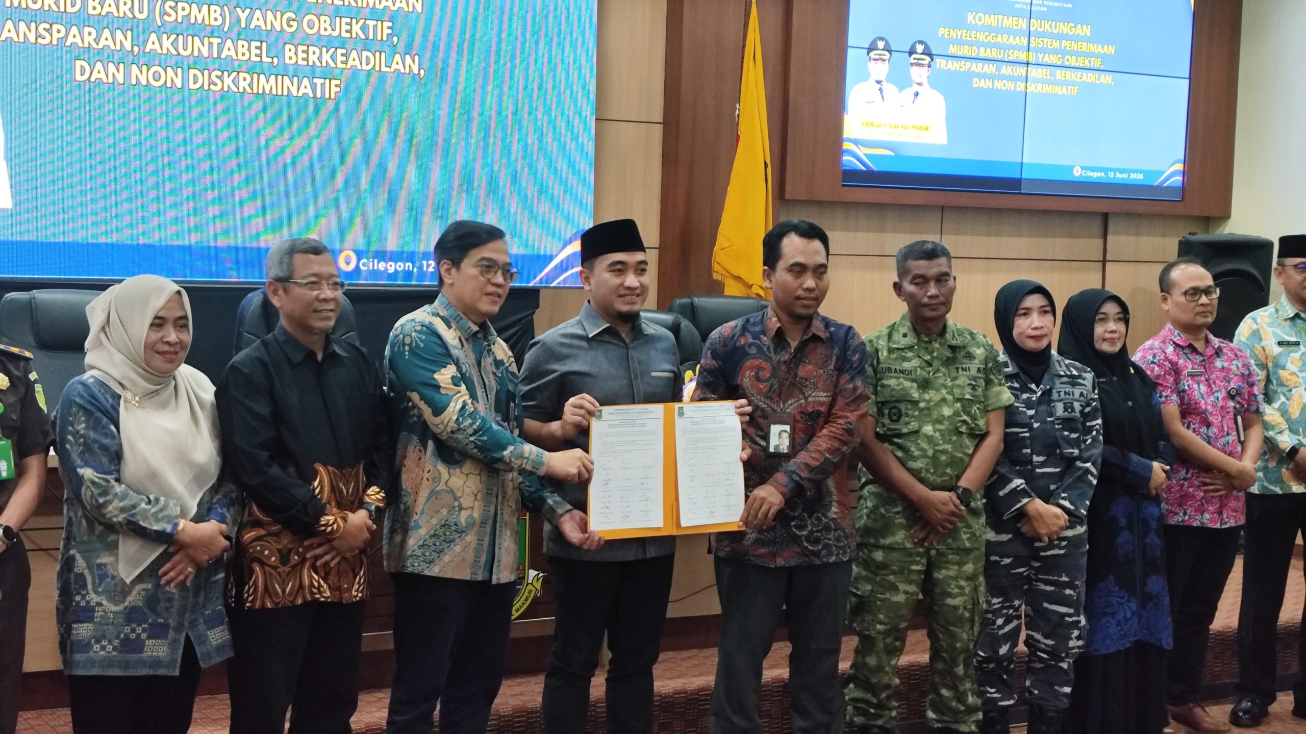 Wali Kota Cilegon Robinsar Ancam Copot Kepala Sekolah Jika Terbukti Jual Beli Kursi SPMB 2026