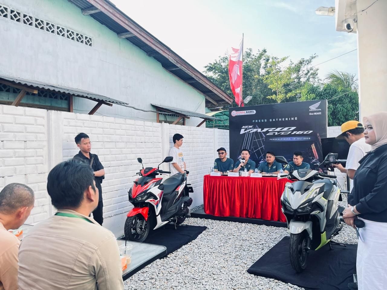 Honda Babel Luncurkan Vario Evo 160 di Pangkalpinang, Skutik Premium dengan Mesin 160cc dan Fitur Canggih