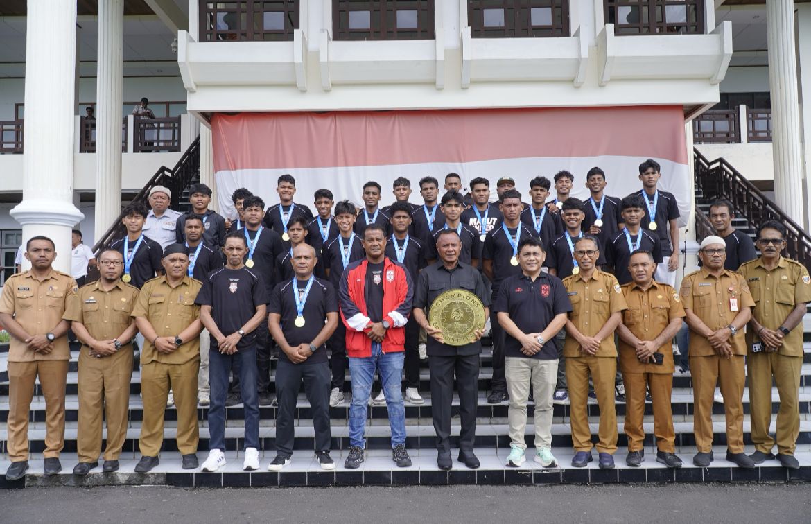 Wali Kota Tidore Apresiasi EPA Malut United Juara Super League, Sebut Pemain Miliki Mental Juara