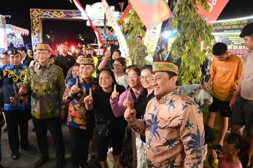 Huma Betang Night Meriahkan HUT ke-24 Pulang Pisau, Gubernur Agustiar Sabran Ingatkan Bahaya Karhutla di Lahan Gambut