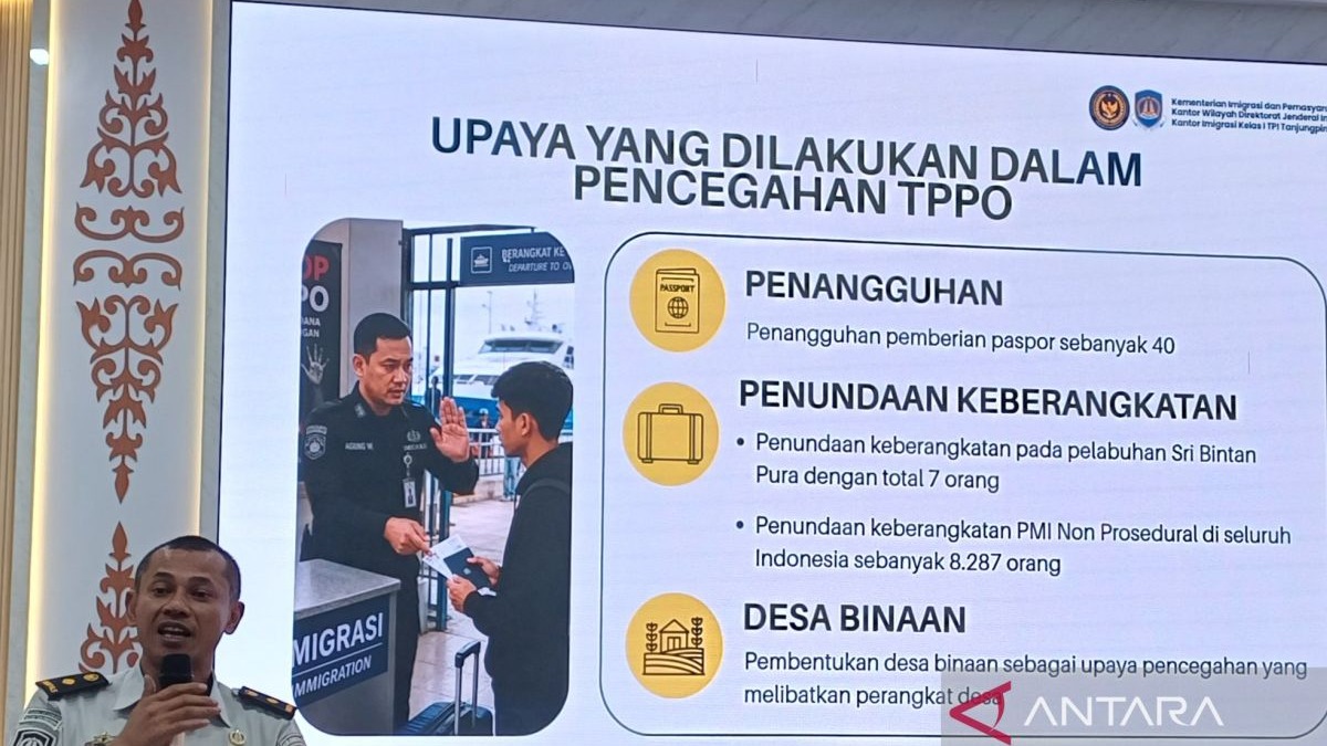 Imigrasi Tanjungpinang Tangguhkan 40 Permohonan Paspor Sepanjang 2026, Petugas Perketat Verifikasi Cegah TPPO