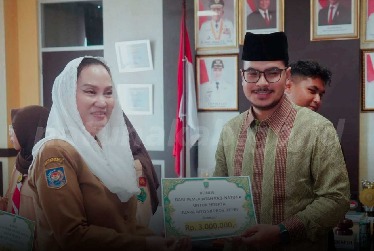 Bupati Natuna Bagikan Bonus Kafilah MTQ Kepri 2026, Targetkan Raih Juara Umum pada Ajang 2028