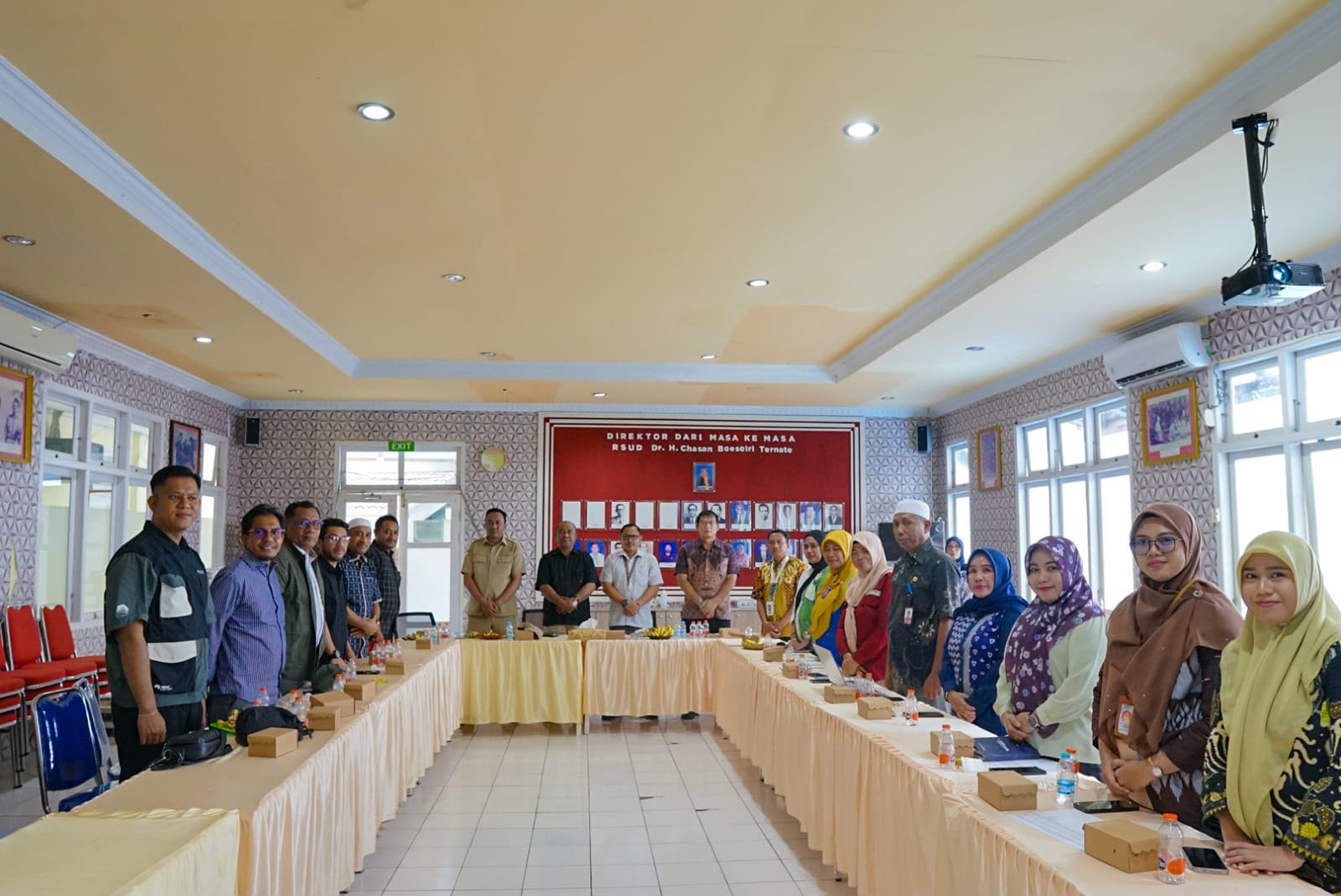 Komisi I DPRD Halsel Belajar ke RSUD Chasan Boesoirie Ternate, Ini Kunci Sukses Kelola BLUD