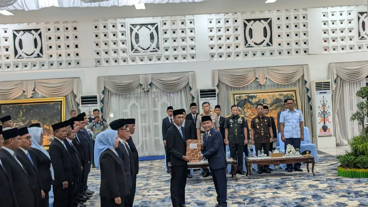 Gubernur Kalimantan Tengah Kembali Mutasi Pejabat, 8 Jabatan Pimpinan Tinggi Pratama Diisi Wajah Baru