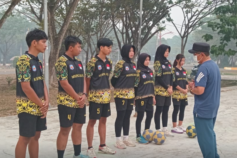 Korfball Murung Raya Targetkan Emas Porprov Kalteng di Pangkalan Bun, Bekali 8 Atlet dengan Latihan 3 Bulan