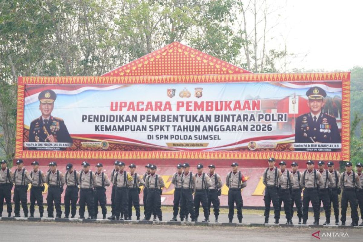 Polda Sumsel Mulai Didik 4.792 Bintara SPKT di SPN Betung, Fokus pada Pelayanan Humanis dan AI