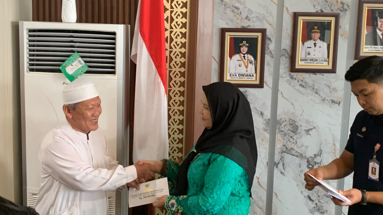 Pemkot Bandar Lampung Salurkan Bantuan Rp100-200 Juta untuk Masjid dan Pesantren, Ini Daftar Kriterianya