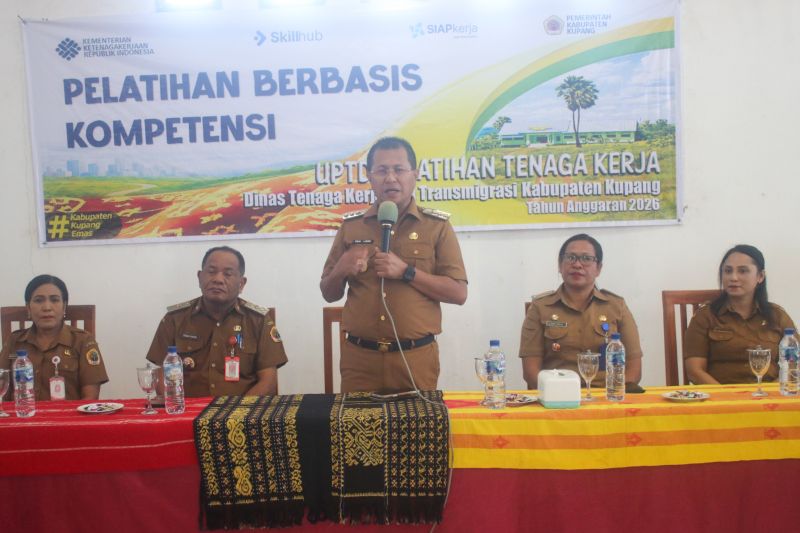 Pemkab Kupang Siap Fasilitasi Pembiayaan bagi 48 Peserta Pelatihan Vokasi Oelnasi Jadi Wirausaha