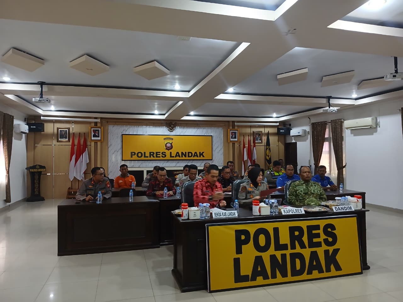 Polres Landak Siagakan Satgas Karhutla Hadapi El Nino, Kapolres: 99 Persen Kebakaran Dipicu Manusia
