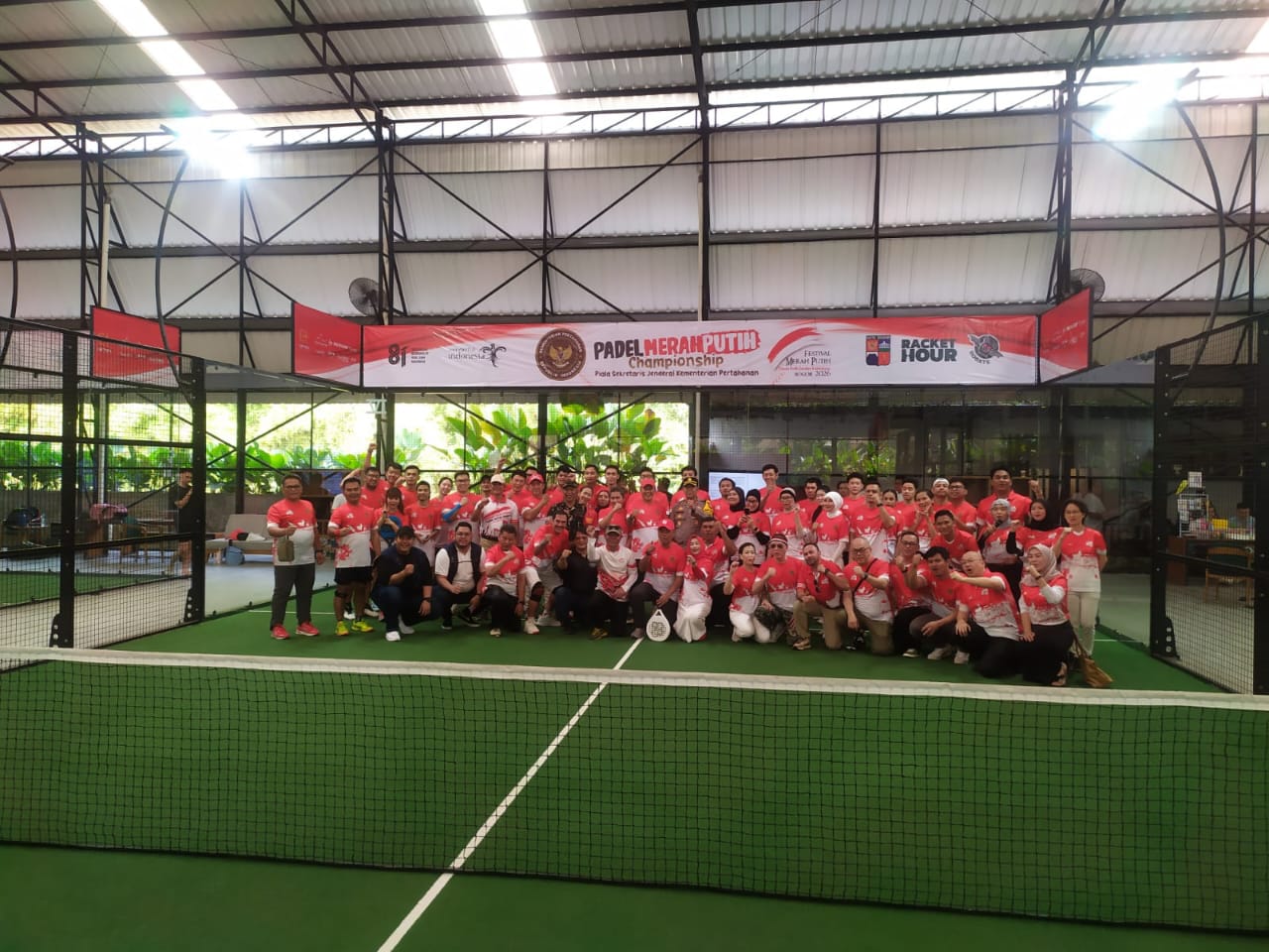 46 Pasangan Ramaikan Kejuaraan Padel Perdana Piala Sesjen Kemhan di Kota Bogor, Hadiah Juara Capai Rp 4 Juta