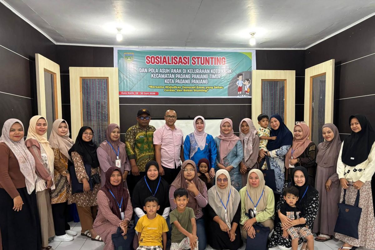 Ketua TP PKK Padang Panjang Ingatkan Pentingnya 1.000 Hari Pertama Kehidupan Cegah Stunting, Kader Jadi Garda Terdepan