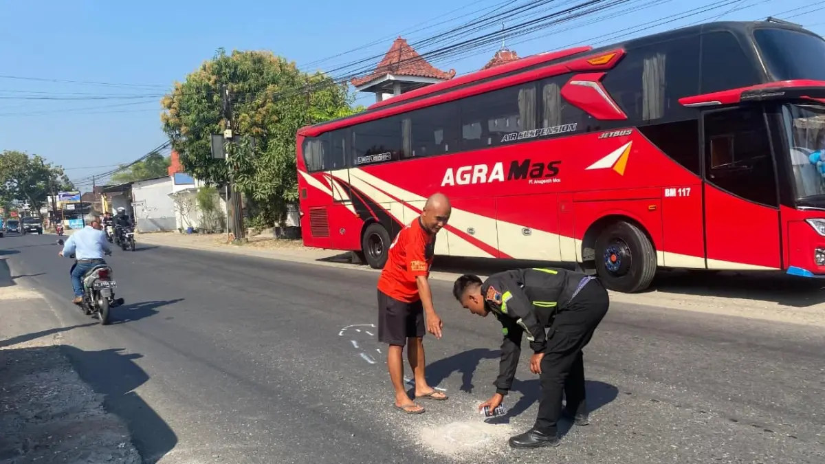 Beda Keterangan soal Kecelakaan Maut di Baturetno Wonogiri, Polisi Bantah Pembonceng Motor Terseret Bus