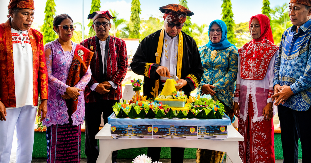 Bupati Buru Selatan Ajak Masyarakat Bersatu di HUT ke-18, Optimistis Hilirisasi Ubi Kayu Dorong Ekonomi Daerah