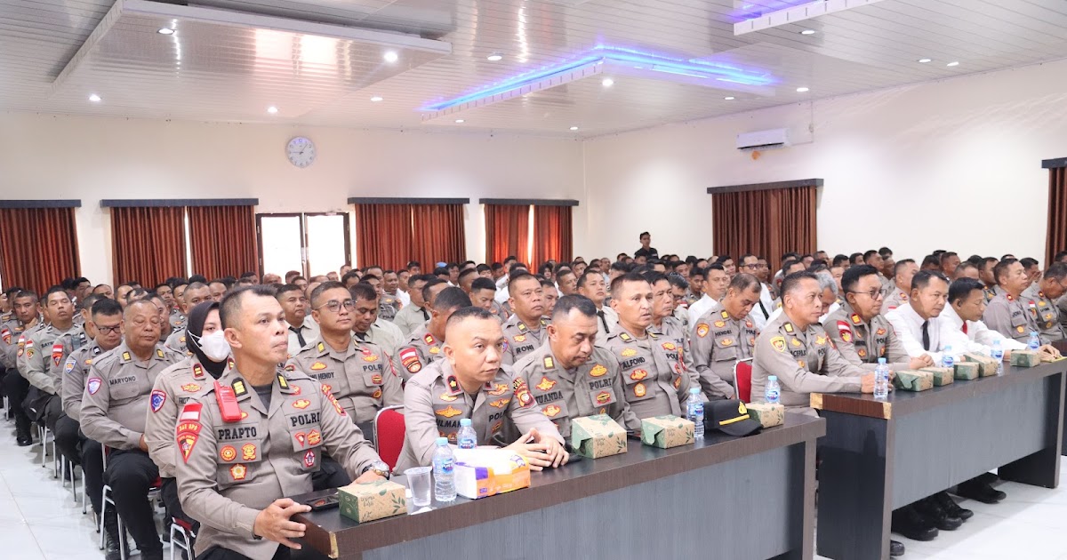Sertijab Kapolres Sambas Digelar, AKBP Sanny Handityo Resmi Gantikan AKBP Wahyu Jati Wibowo